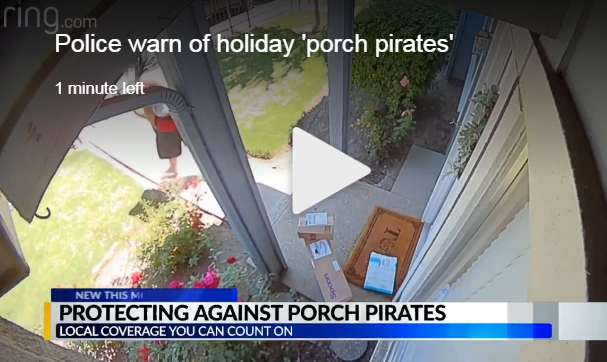 Just Google Porch Pirates...More Info Than You Can Handle!