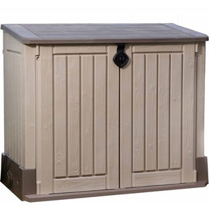 Mid-Size PorchBoxDrop, Lockable Receiving Storage for Yard, Deck, Garage or Porch (Can Contain Freezer/Refrig)