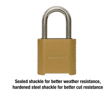 Load image into Gallery viewer, Resettable Combination Weather Resistant Master Padlock